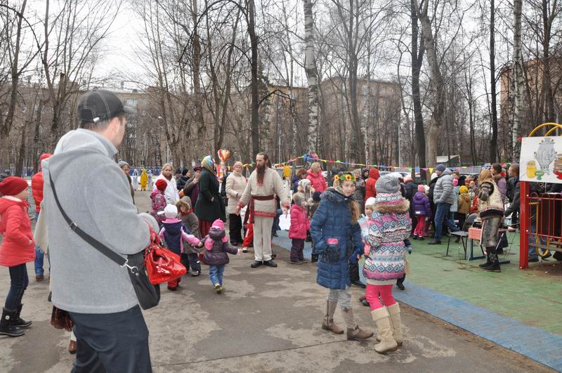 Масленичные гуляния на территории муниципального округа Гагаринский