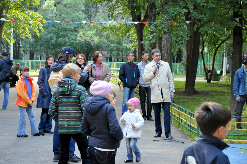 Дворовые праздники, посвященные Дню города - 2012